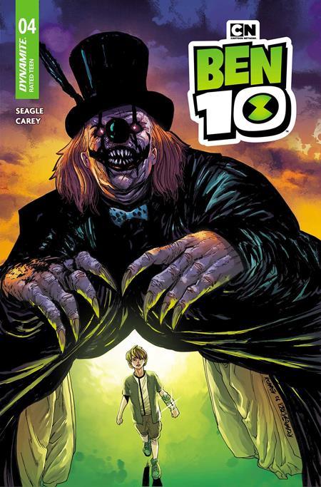 BEN 10 #4 CVR O ROBERT CAREY FOIL VAR ISBN: 72513036343504151 - FOC DATE: 7/12/26  - Release Date: 8/5/26
