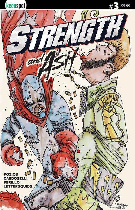 STRENGTH & ASH #3 CVR A STEFANO CARDOSELLI & FRANCESCA PERILLO KING OF FIGHTERS ISBN: 60283502332400311 - FOC DATE: 7/12/26  - Release Date: 8/19/26