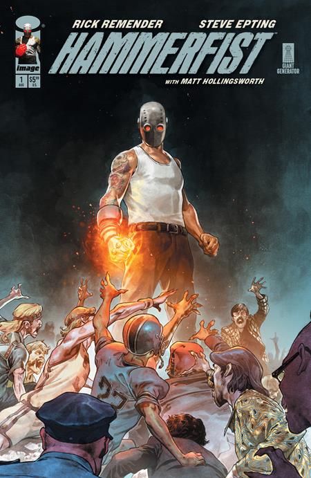 HAMMERFIST #1 CVR B JEROME OPENA VAR (MR) ISBN: 70985304826800121 - FOC DATE: 8/2/26  - Release Date: 8/26/26