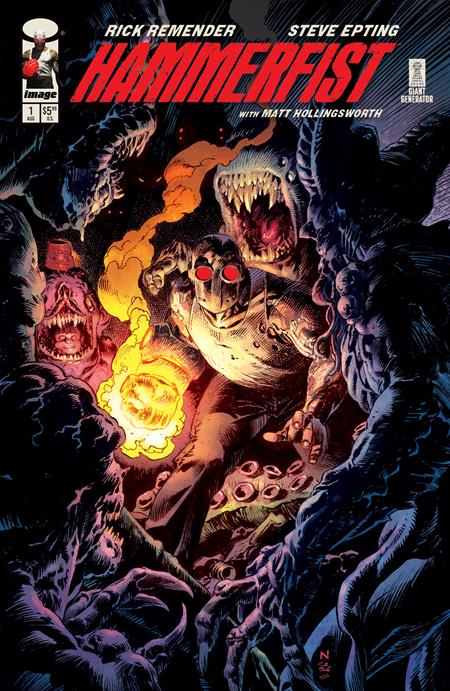 HAMMERFIST #1 CVR C NIC KLEIN VAR (MR) ISBN: 70985304826800131 - FOC DATE: 8/2/26  - Release Date: 8/26/26