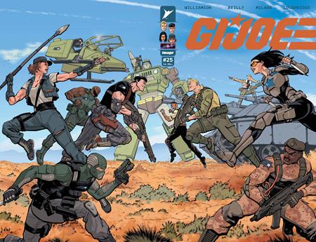 GI JOE #25 CVR A TOM REILLY WRAPAROUND ISBN: 70985304167202511 - FOC DATE: 7/19/26  - Release Date: 8/19/26
