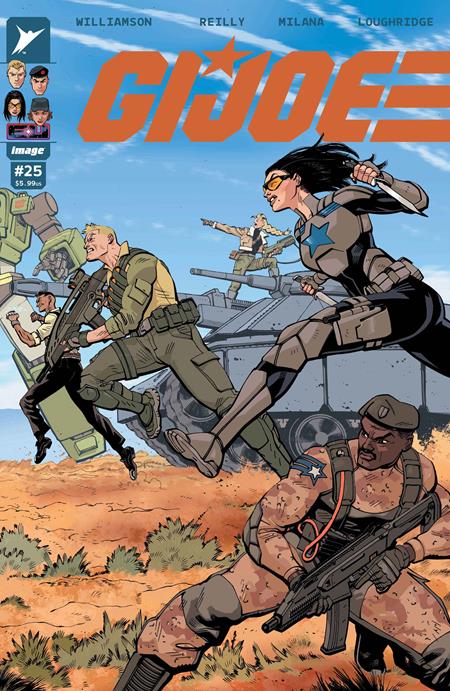 GI JOE #25 CVR I TOM REILLY WRAPAROUND FOIL VAR ISBN: 70985304167202591 - FOC DATE: 7/19/26  - Release Date: 8/19/26