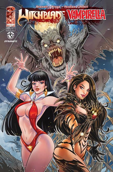 WITCHBLADE VAMPIRELLA #1 (ONE SHOT) CVR A LAURA BRAGA ISBN: 70985304833600111 - FOC DATE: 8/2/26  - Release Date: 8/26/26