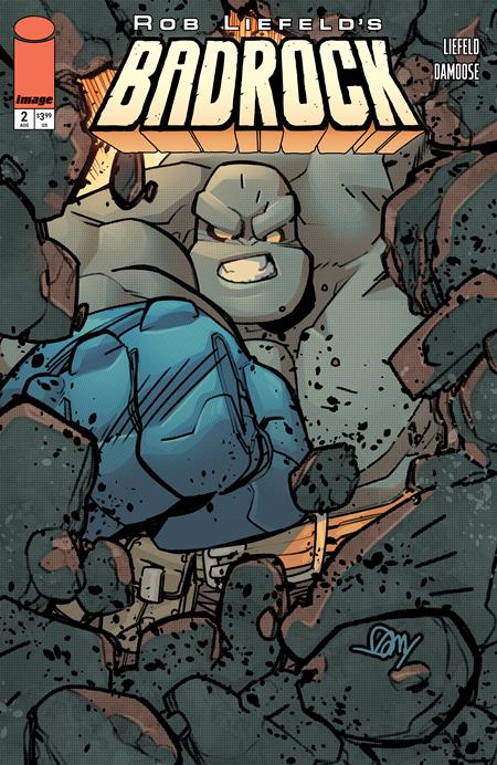 BADROCK #2 CVR A SETH DAMOOSE ISBN: 70985304712400211 - FOC DATE: 7/26/26  - Release Date: 8/19/26