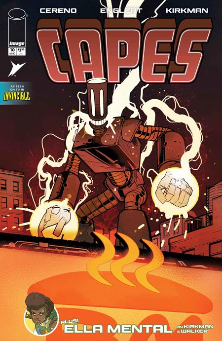 INVINCIBLE UNIVERSE CAPES #10 CVR B CONOR HUGHES VAR ISBN: 70985304498701021 - FOC DATE: 8/2/26  - Release Date: 8/26/26