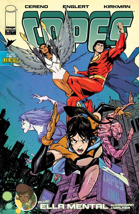 INVINCIBLE UNIVERSE CAPES #10 CVR E SANFORD GREENE CONNECTING VAR ISBN: 70985304498701051 - FOC DATE: 8/2/26  - Release Date: 8/26/26