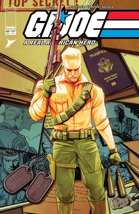 GI JOE A REAL AMERICAN HERO #331 CVR C NIMIT MALAVIA SECRET DOSSIER VAR ISBN: 70985303878833131 - FOC DATE: 7/19/26  - Release Date: 8/12/26