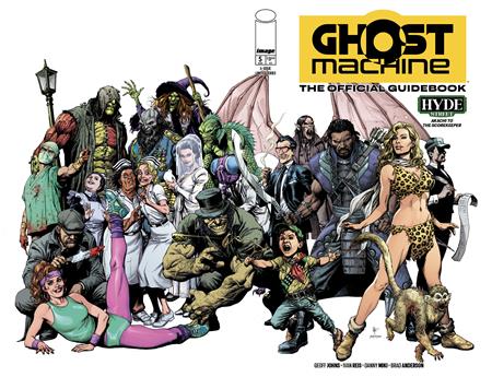 GHOST MACHINE THE OFFICIAL GUIDEBOOK #5 (OF 5) CVR A GARY FRANK & BRAD ANDERSON WRAPAROUND ISBN: 70985304673800511 - FOC DATE: 7/12/26  - Release Date: 8/5/26