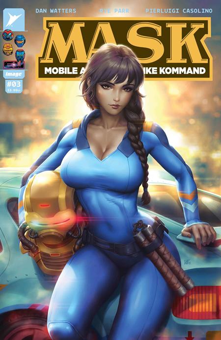 MASK #3 CVR B KENDRICK KUNKKA LIM VAR ISBN: 70985304713100321 - FOC DATE: 7/12/26  - Release Date: 8/5/26
