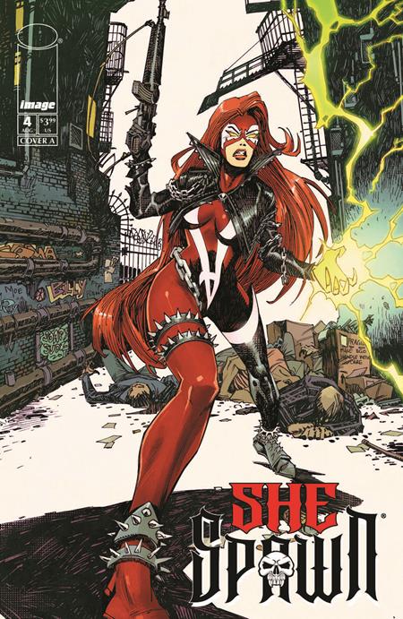 SHE-SPAWN #4 (OF 5) CVR A JOHN MCCREA ISBN: 70985304678300411 - FOC DATE: 7/12/26  - Release Date: 8/5/26