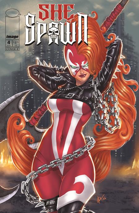 SHE-SPAWN #4 (OF 5) CVR B DAVE HARRIGAN VAR ISBN: 70985304678300421 - FOC DATE: 7/12/26  - Release Date: 8/5/26