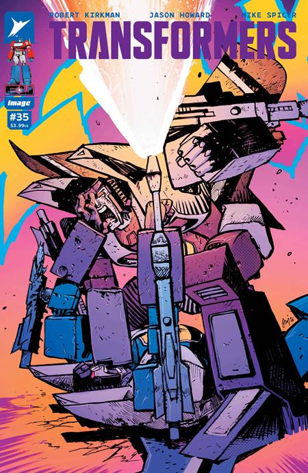 TRANSFORMERS #35 CVR B DANIEL WARREN JOHNSON & MIKE SPICER VAR ISBN: 70985303861003521 - FOC DATE: 7/19/26  - Release Date: 8/12/26