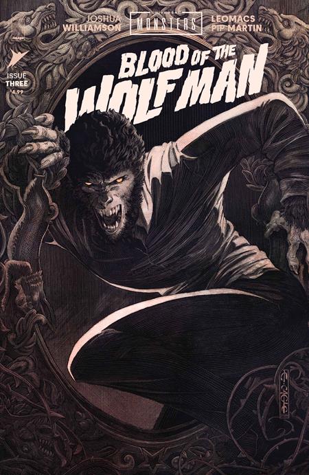 UNIVERSAL MONSTERS BLOOD OF THE WOLF MAN #3 (OF 4) CVR B EVAN CAGLE VAR ISBN: 70985304716200321 - FOC DATE: 8/2/26  - Release Date: 8/26/26