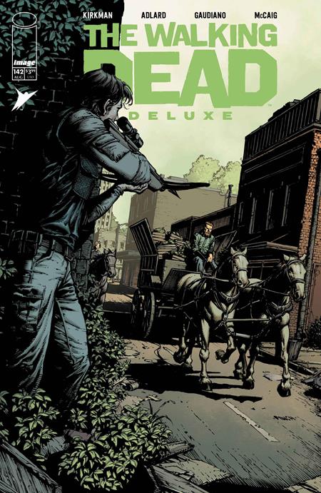 WALKING DEAD DELUXE #142 CVR A DAVID FINCH & DAVE MCCAIG (MR) ISBN: 70985303037914211 - FOC DATE: 7/12/26  - Release Date: 8/5/26