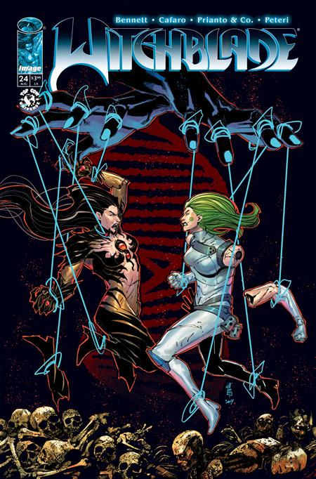 WITCHBLADE #24 CVR A GIUSEPPE CAFARO & ARIF PRIANTO ISBN: 70985304035402411 - FOC DATE: 7/19/26  - Release Date: 8/12/26