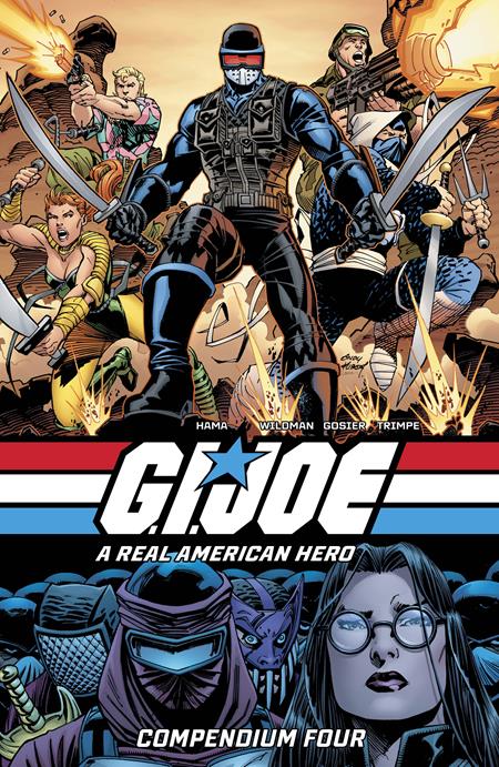 GI JOE A REAL AMERICAN HERO COMPENDIUM TP VOL 04 ANDY KUBERT & LAURA MARTIN CVR ISBN: 978153433003056499 - FOC DATE: 7/12/26  - Release Date: 8/26/26