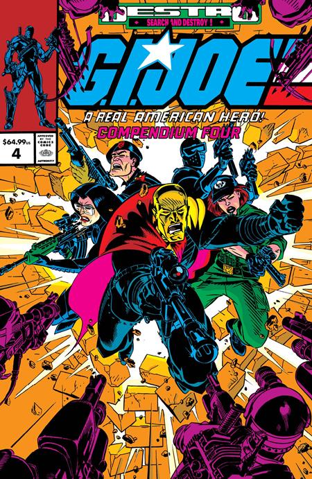GI JOE A REAL AMERICAN HERO COMPENDIUM TP VOL 04 DIRECT MARKET EXCLUSIVE MICHAEL GOLDEN CVR ISBN: 978153433076456499 - FOC DATE: 7/12/26  - Release Date: 8/26/26