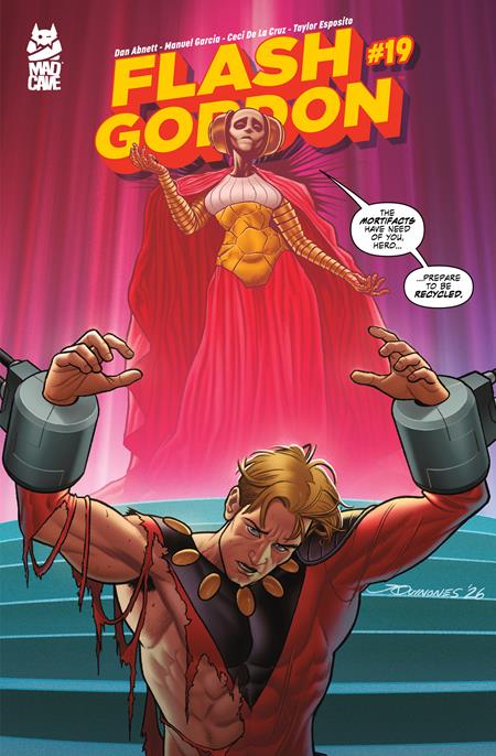FLASH GORDON #19 CVR A JOE QUINONES ISBN: 60194704605419011 - FOC DATE: 7/19/26  - Release Date: 8/12/26