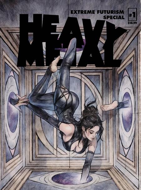HEAVY METAL MAGAZINE SPECIAL EXTREME FUTURISM #1 CVR A MARCO TURINI (MR) ISBN: 85007130301800111 - FOC DATE: 7/5/26  - Release Date: 8/26/26