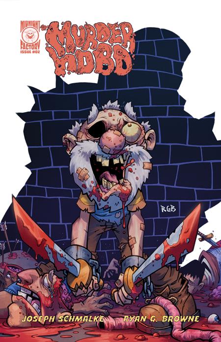 MURDER HOBO #2 CVR B RYAN G BROWNE VAR (MR) ISBN: 78200307755400221 - FOC DATE: 6/28/26  - Release Date: 8/12/26