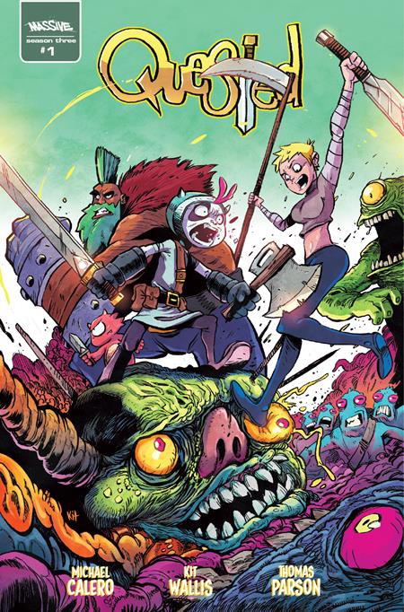 QUESTED #1 (OF 3) CVR B KIT WALLIS VAR ISBN: 72355236096400121 - FOC DATE: 7/19/26  - Release Date: 8/26/26
