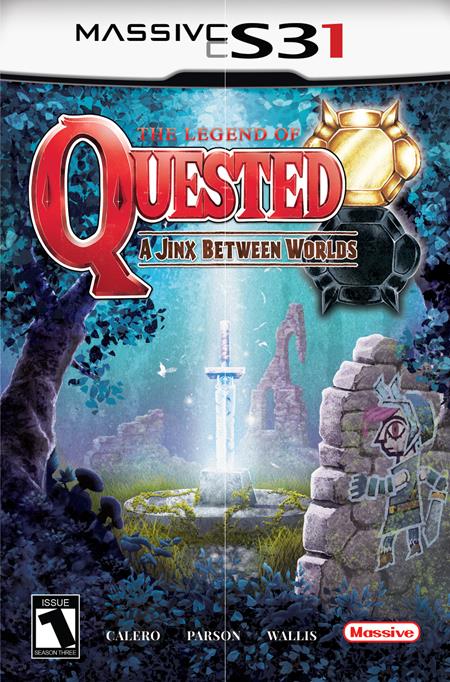 QUESTED #1 (OF 3) CVR C TREVOR RICHARDSON VIDEO GAME HOMAGE VAR ISBN: 72355236096400131 - FOC DATE: 7/19/26  - Release Date: 8/26/26
