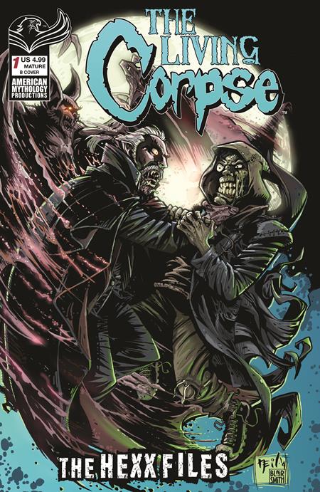 LIVING CORPSE HEXX FILES #1 CVR B NEIL VOKES VAR (MR) ISBN: 78200334602500121 - FOC DATE: 7/19/26  - Release Date: 8/12/26