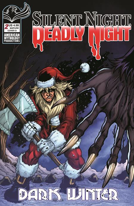 SILENT NIGHT DEADLY NIGHT DARK WINTER #2 (OF 2) CVR D PUIS CALZADA VAR (MR) ISBN: 85609100675500241 - FOC DATE: 7/19/26  - Release Date: 8/12/26