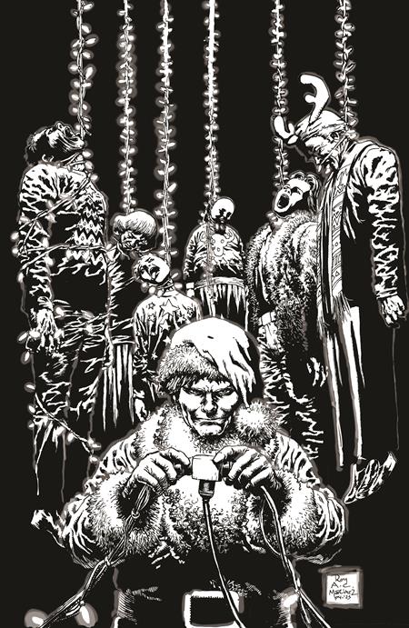 SILENT NIGHT DEADLY NIGHT DARK WINTER #2 (OF 2) CVR E ROY ALLAN MARTINEZ B&W LIMITED EDITION VAR (MR) ISBN: 85609100675500251 - FOC DATE: 7/19/26  - Release Date: 8/12/26