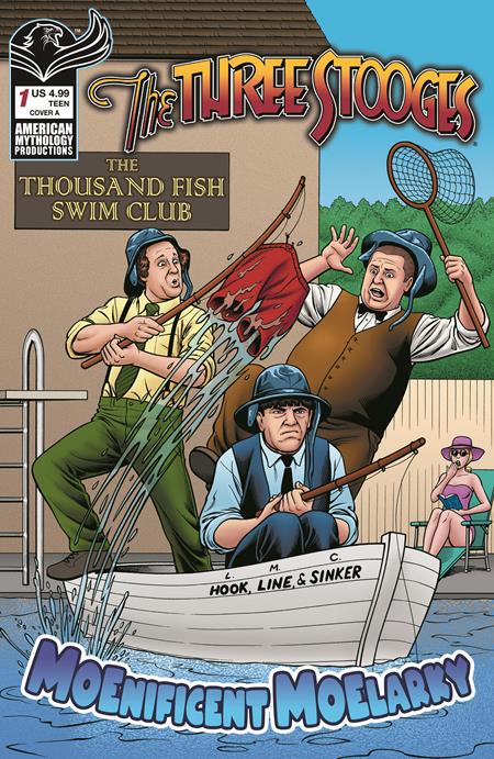 THREE STOOGES MAGNIFICENT MOELARKY #1 CVR A FRAIM BROTHERS ISBN: 78200334601800111 - FOC DATE: 8/2/26  - Release Date: 8/26/26