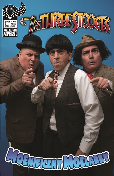 THREE STOOGES MAGNIFICENT MOELARKY #1 CVR D STOOGETALK PHOTO VAR ISBN: 78200334601800141 - FOC DATE: 8/2/26  - Release Date: 8/26/26