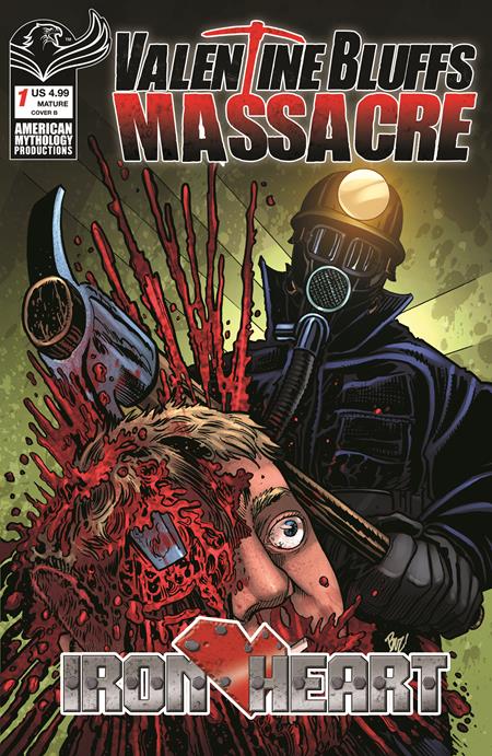 VALENTINE BLUFFS MASSACRE IRON HEART #1 (OF 2) CVR B BUZ HASSON VAR (MR) ISBN: 78200334600100121 - FOC DATE: 8/2/26  - Release Date: 8/26/26