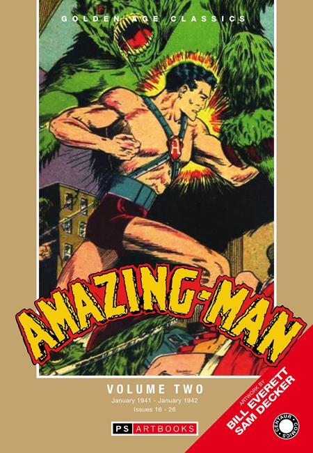 GOLDEN AGE CLASSICS AMAZING MAN HC VOL 02 ISBN: 978183666531155299 - FOC DATE: 6/28/26  - Release Date: 8/5/26