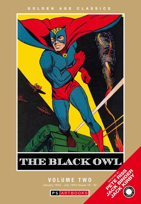 GOLDEN AGE CLASSICS THE BLACK OWL HC VOL 02 ISBN: 978183666596055299 - FOC DATE: 6/28/26  - Release Date: 8/5/26