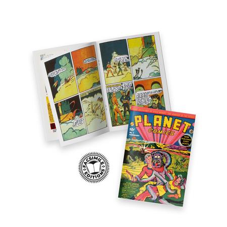 PS ARTBOOKS PLANET COMICS #2 FACSIMILE EDITION ISBN: 978183666430751599 - FOC DATE: 6/28/26  - Release Date: 8/26/26