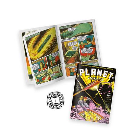 PS ARTBOOKS PLANET COMICS #3 FACSIMILE EDITION ISBN: 978183666431451599 - FOC DATE: 6/28/26  - Release Date: 8/26/26