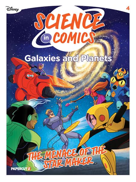 DISNEY SCIENCE IN COMICS TP GALAXIES AND PLANETS ISBN: 978154582741351999 - FOC DATE: 7/12/26  - Release Date: 8/5/26