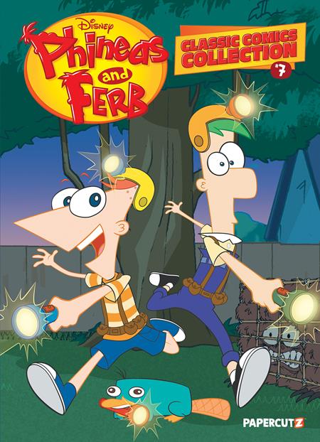 PHINEAS AND FERB CLASSIC COMICS COLLECTION TP VOL 07 ISBN: 978154582752950999 - FOC DATE: 7/19/26  - Release Date: 8/12/26