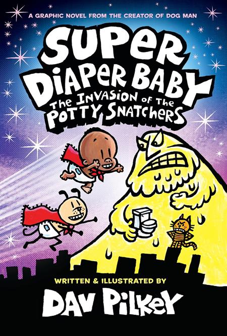 SUPER DIAPER BABY COLOR EDITION HC VOL 02 THE INVASION OF THE POTTY SNATCHERS ISBN: 978133868786651499 - FOC DATE: 6/28/26  - Release Date: 8/5/26