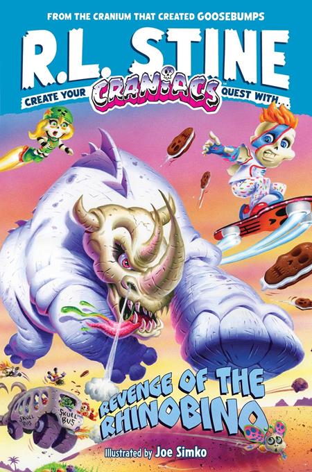 CRANIACS NOVEL TP VOL 02 REVENGE OF THE RHINOBINO ISBN: 979834710925850899 - FOC DATE: 7/19/26  - Release Date: 8/26/26