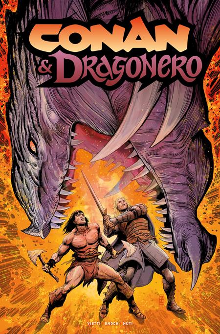CONAN AND DRAGONERO #4 (OF 7) CVR A PATCH ZIRCHER (MR) ISBN: 65946045881600411 - FOC DATE: 7/12/26  - Release Date: 8/5/26