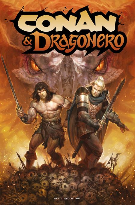 CONAN AND DRAGONERO #4 (OF 7) CVR B LORENZO NUTI VAR (MR) ISBN: 65946045881600421 - FOC DATE: 7/12/26  - Release Date: 8/5/26