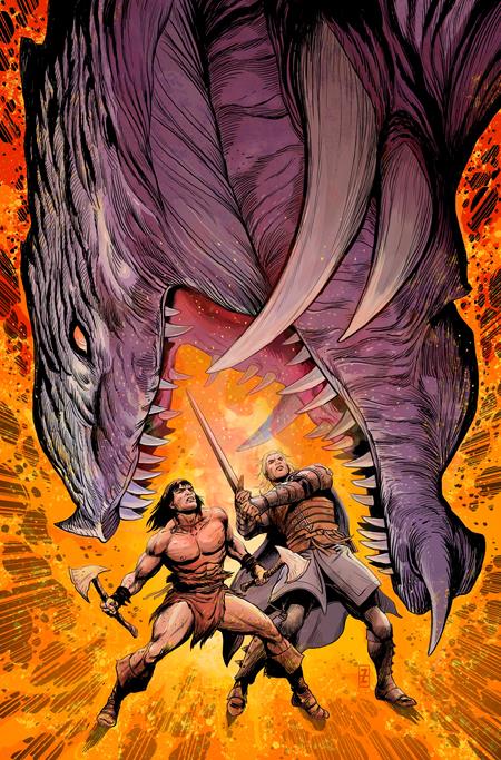 CONAN AND DRAGONERO #4 (OF 7) CVR C PATCH ZIRCHER VIRGIN CARDSTOCK VAR (MR) ISBN: 65946045881600431 - FOC DATE: 7/12/26  - Release Date: 8/5/26