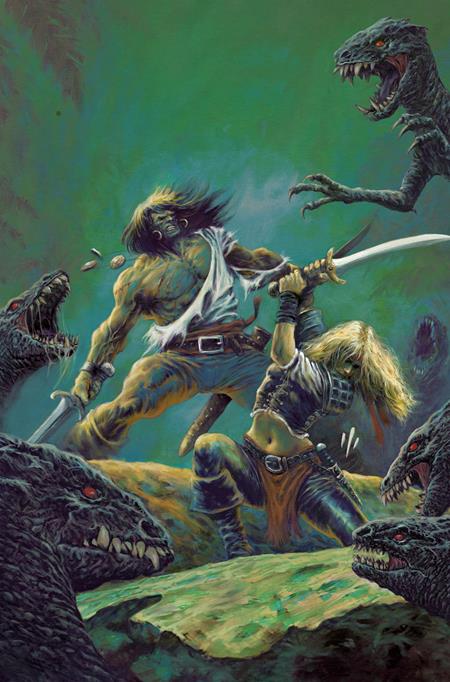 CONAN THE BARBARIAN #34 CVR E JUAN ALBERTO HERNANDEZ VIRGIN CARDSTOCK VAR (MR) ISBN: 79361173648103451 - FOC DATE: 8/2/26  - Release Date: 8/26/26