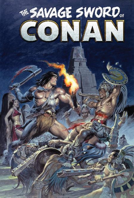 SAVAGE SWORD OF CONAN THE ORIGINAL COMICS OMNIBUS HC VOL 12 EARL NOREM DIRECT MARKET EDITION CVR (MR) ISBN: 978178774500159999 - FOC DATE: 7/26/26  - Release Date: 8/19/26