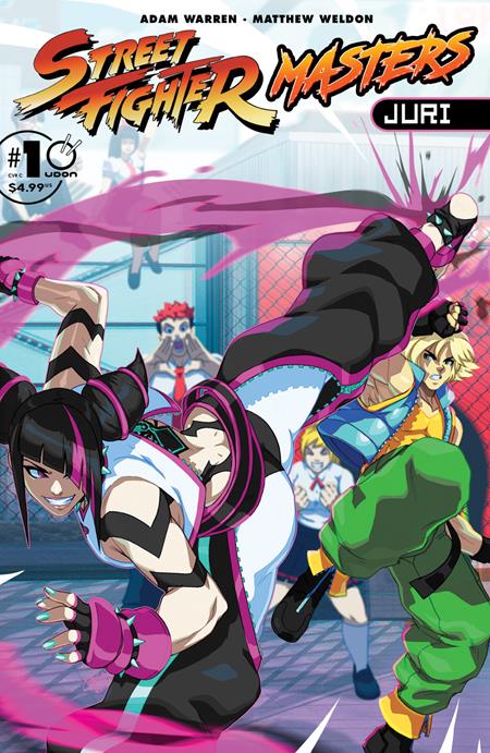 STREET FIGHTER MASTERS JURI #1 (ONE SHOT) CVR C TOVIO ROGERS VAR ISBN: 85534800169700131 - FOC DATE: 6/28/26  - Release Date: 8/26/26