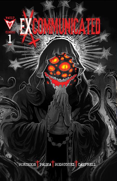 EXCOMMUNICATED #1 3RD PTG CVR A FLAVIANO ISBN: 85005599425600113 - FOC DATE: 7/19/26  - Release Date: 8/19/26