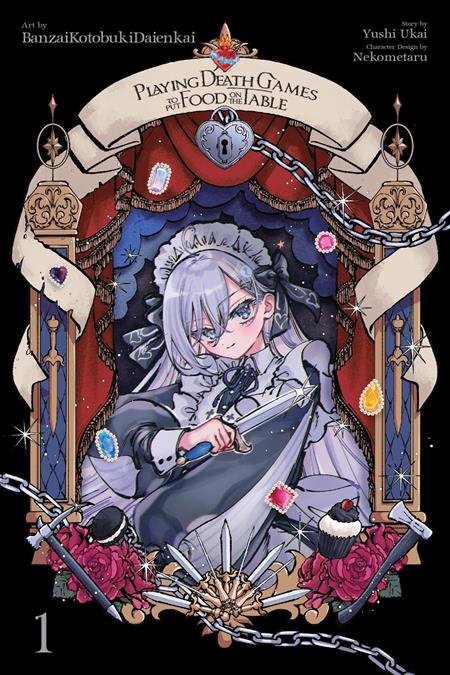 PLAYING DEATH GAMES TO PUT FOOD ON THE TABLE TP VOL 01 ISBN: 979885542087651300 - FOC DATE: 7/19/26  - Release Date: 8/26/26