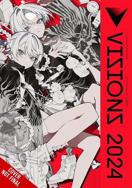 VISIONS 2024 ILLUSTRATORS BOOK TP ISBN: 979885543782954500 - FOC DATE: 9/6/26  - Release Date: 10/7/26