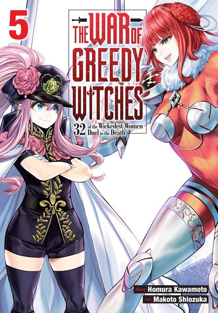 WAR OF GREEDY WITCHES TP VOL 05 ISBN: 979885540148651500 - FOC DATE: 7/19/26  - Release Date: 8/26/26